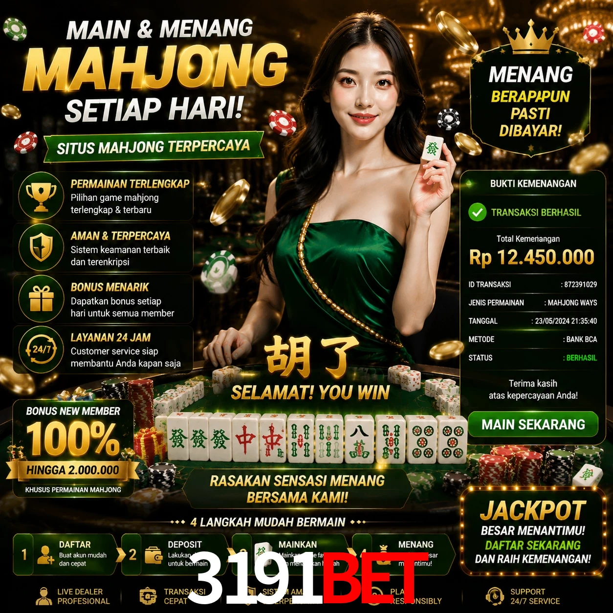 Ganhar e sacar na 3191bet